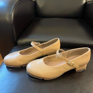 Bloch Dance Women's Tap On Leather Shoe Size 8.5